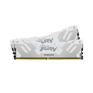 RAM DDR5(7200) 32GB (16GBX2) KINGSTON FURY RENEGADE WHITE (KF572C38RWK2-32)