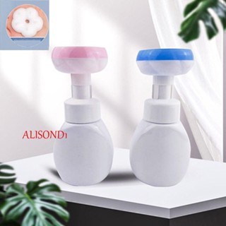 Alisond1 ขวดเปล่า ขวดรีฟิล PET สําหรับใส่มูส เจลทําความสะอาด หัวปั๊มดอกไม้ เครื่องสําอาง