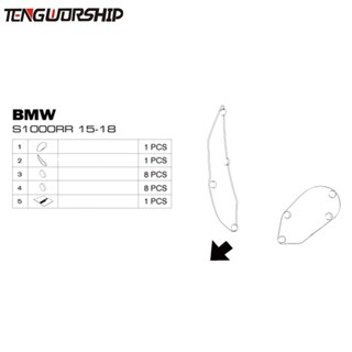 ใหม่ ฝาครอบป้องกันไฟหน้า ดัดแปลง สําหรับ BMW s1000rr 17-18