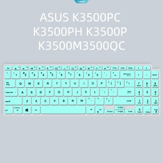 ฟิล์มซิลิโคนติดแป้นพิมพ์ กันน้ํา บางพิเศษ คุณภาพสูง สําหรับ ASUS K3500PC K3500PH K3500P K3500M3500QC [CAN]