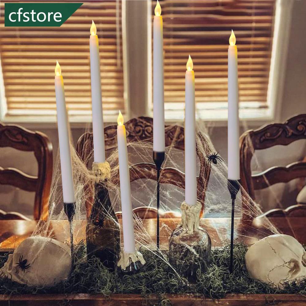 cfstore-โคมไฟเทียน-led-ไร้เปลวไฟ-ใช้แบตเตอรี่-สําหรับปาร์ตี้ฮาโลวีน-คริสต์มาส-งานแต่งงาน-e5g6