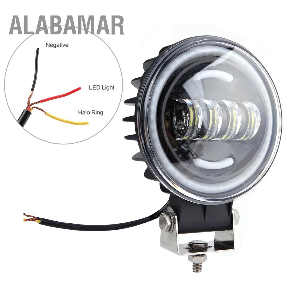 alabamar-ไฟตัดหมอกสปอตไลท์-35w-รถออฟโรดรอบไฟ-led-โคมไฟแต่งรถสำหรับรถจี๊ป-atv