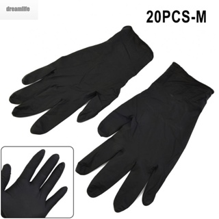 【DREAMLIFE】Nitrile Gloves Household Nitrile Rubber Non-toxic Protective Gloves Sterile