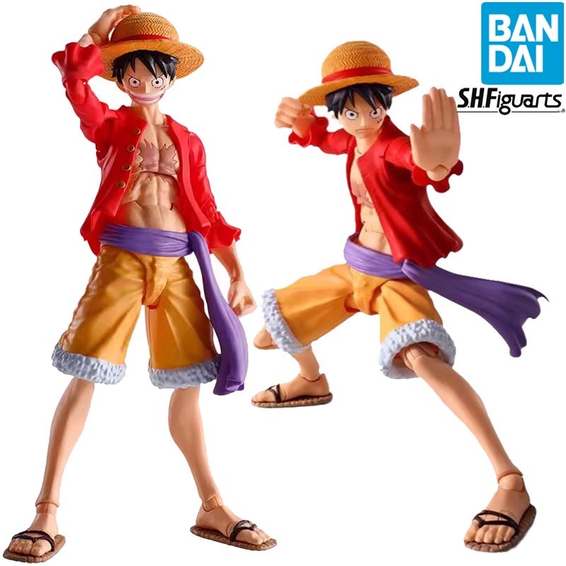 Bandai SPIRITS ชาร์ตลิง SHF โมเดลฟิกเกอร์ อนิเมะลูฟี่ วันพีช ของขวัญ ...