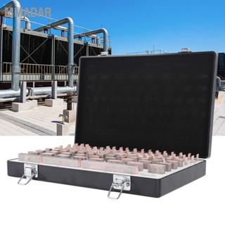 MMADAR 103Pcs Steel Gauge Block Set Calibration Blocks with Case Ultra High Accuracy for Instrument