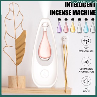 เครื่องกระจายกลิ่นอโรม่าแบบชาร์จไฟได้ Essential Oil Diffuser Fragrance Hotel Humidifier น้ำหอมอโรม่า Aroma Diffuser Room Air Freshener Spray ดอกไม้