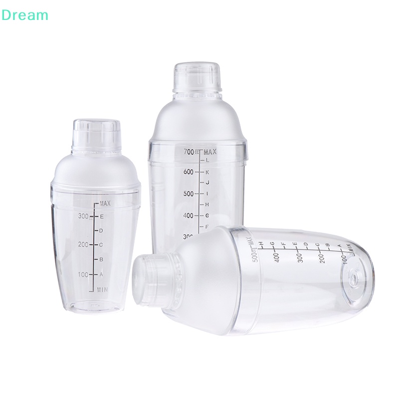 lt-dream-gt-แก้วเขย่าค็อกเทล-พลาสติก-ขนาด-350-มล-530-มล-700-มล