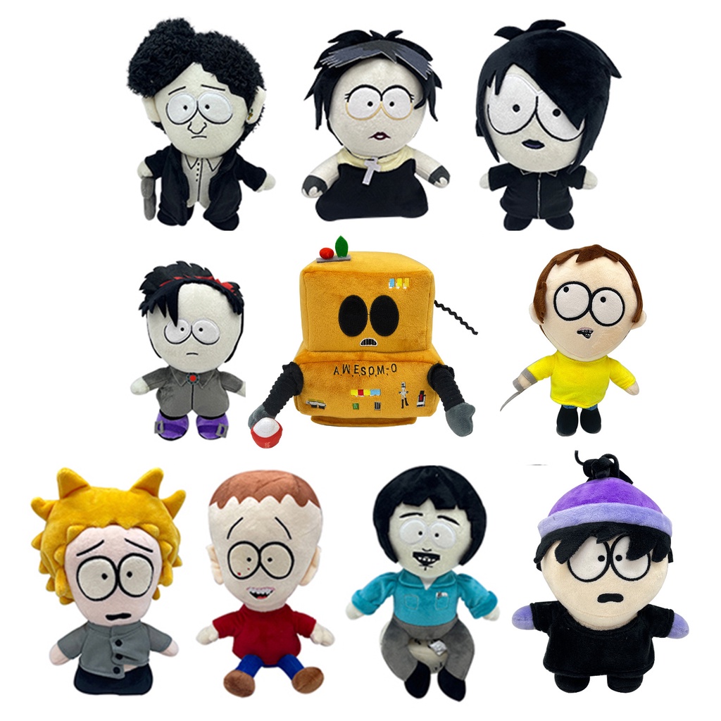 23-south-park-ตุ๊กตายัดนุ่น-ของขวัญสําหรับเด็ก-สุ่มบอล-goth-tweek-craig-tucker-ยัดไส้-ของเล่นสําหรับเด็ก-เกมคอลเลกชัน