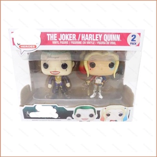 โมเดลฟิกเกอร์ Joker and Harley Quinn 23 FUNKO POP ของขวัญ สําหรับตกแต่งบ้าน เก็บสะสม