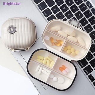 Brightstar กล่องเก็บยา 7 ช่อง ขนาดเล็ก น้ําหนักเบา สําหรับเดินทาง