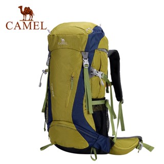 Camel กระเป๋าเป้สะพายหลัง น้ําหนักเบา ความจุเยอะ 45+5 ลิตร สําหรับผู้ชาย เดินป่า กลางแจ้ง