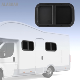 ALASKAR RV Push Pull Window มุมโค้งมนกันน้ำปิดผนึก UV Proof Smooth Polished สำหรับ Camper Engineering Vehicle
