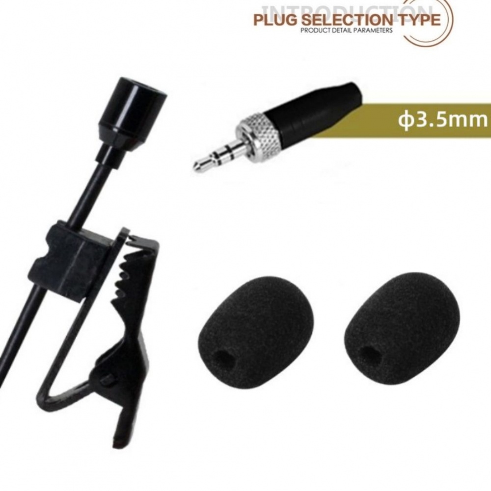 superior-quality-omnidirectional-lavalier-lapel-clip-mic-for-sennheiser-wireless-system