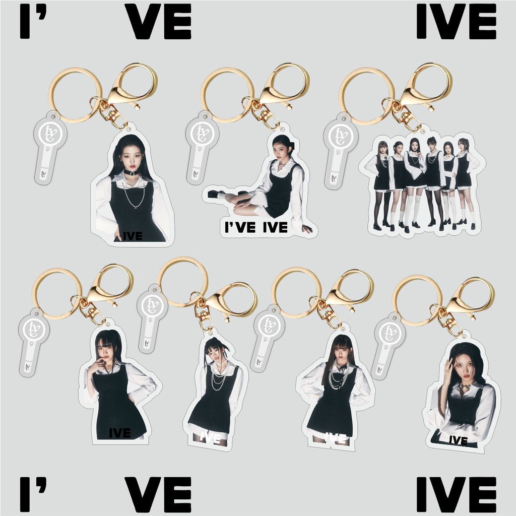 ใหม่ พวงกุญแจอะคริลิค รูปอัลบั้ม Kpop IVE สําหรับห้อยกระเป๋า | Shopee ...