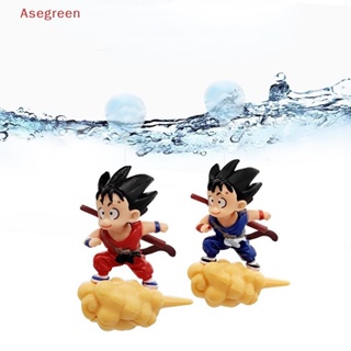 [Asegreen] ฟิกเกอร์ลอยน้ํา รูปเมฆ Son-Goku Sitg on The Cloud สําหรับตกแต่งตู้ปลา