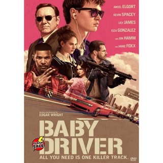 DVD ดีวีดี Baby Driver จี้ เบบี้ ปล้น (เสียง ไทย/อังกฤษ ซับ ไทย/อังกฤษ) DVD ดีวีดี