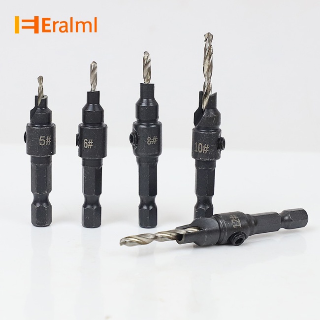 eralml-krachtige-ชุดดอกสว่านเคาน์เตอร์ซิงค์-5-ชิ้น-สําหรับงานไม้-สกรูขนาด-5-6-8-10-12
