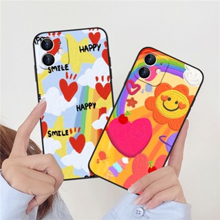 เคสโทรศัพท์มือถือแบบนิ่ม ผิวด้าน ลายภาพวาดหัวใจ DC สําหรับ OPPO A54 A15 A15S A16 A16S A12 A12E A3S A5S A5 A9 A53 A33 2020 A83 A91 A92 A93 A94 A95 A75S A59 A36 K10 K10pro