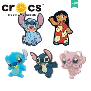 ภาพหน้าปกสินค้าJibbitz crocs charms Stitzy Lilo Series หัวเข็มขัดรองเท้า อุปกรณ์เสริมรองเท้า การ์ตูน รองเท้า ดอกไม้ DIY อุปกรณ์เสริม ที่เกี่ยวข้อง