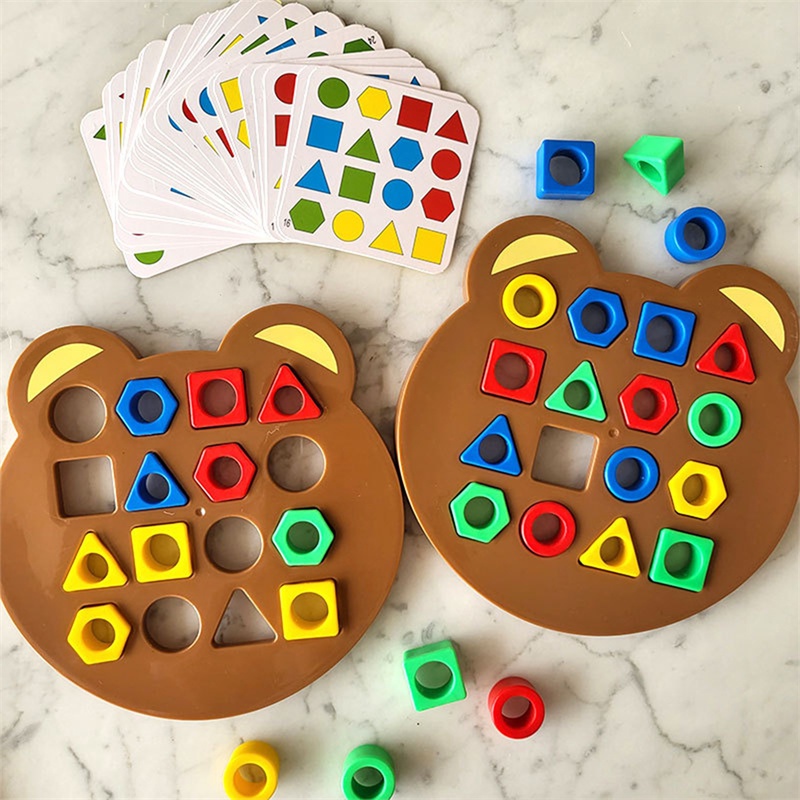 montessori-geometric-shape-matching-game-color-sensory-educational-toys-preschool-learning-toys-for-kids-2-4-years-old