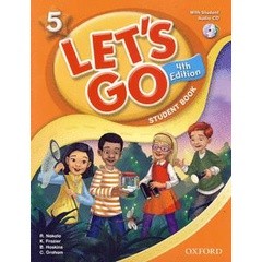 Bundanjai (หนังสือเรียนภาษาอังกฤษ Oxford) Lets Go 4th ED 5 : Students Book +CD (P)