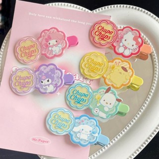 Sanrio ปิ่นปักผม ลายการ์ตูนน่ารัก เครื่องประดับผม สําหรับเด็กผู้หญิง นักเรียน