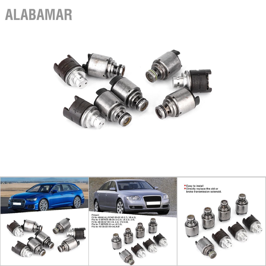 alabamar-8-pcs-transmission-shift-solenoid-kit-5hp24-เปลี่ยนเหมาะสำหรับ-a6