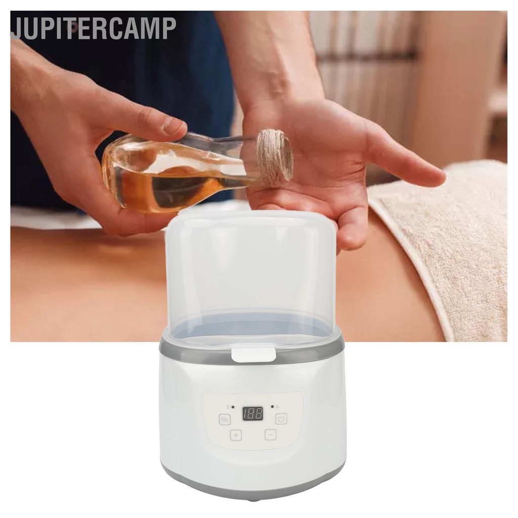 jupitercamp-4-in-1-massage-oil-warmer-digital-display-insulation-ฮีตเตอร์โลชั่นควบคุมอุณหภูมิที่แม่นยำ