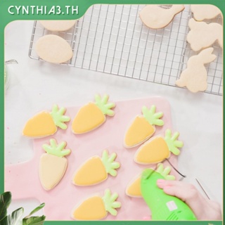 Happy Easter Egg Mold Rabbit แม่พิมพ์สแตนเลสเครื่องครัว 3D Cookie Cutter Baking tools Party Supplies Cynthia