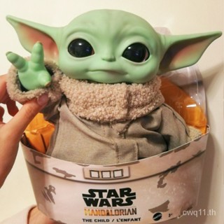 พร้อมส่ง โมเดลตุ๊กตาฟิกเกอร์ Star Wars Yoda Baby Manda 24 ชั่วโมง ของเล่นสําหรับเด็ก