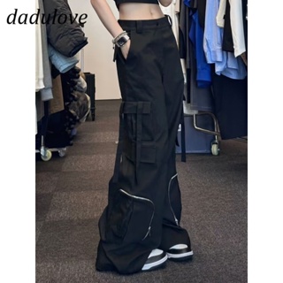 DaDulove💕 New American Ins High Street Sports Casual Pants Niche High Waist Wide Leg Pants Large Size Trousers