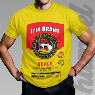 New👕HOT ITEM!! Itik Brand T Shirt Men Viral Baju Lelaki Cotton Tebal, Selesa dan Murah Men Graphic Brand Tee Fashion oo