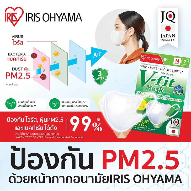 iris-ohyama-มาส์กหน้า-แบบใช้แล้วทิ้ง-nvn-30rm-vfit-30-iris-oyama