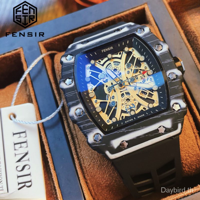 fensir-brand-watch-9791-นาฬิกาข้อมือควอทซ์-สายซิลิโคน-หน้าปัดบอกปฏิทิน-รูปถังริชาร์ด-ของแท้