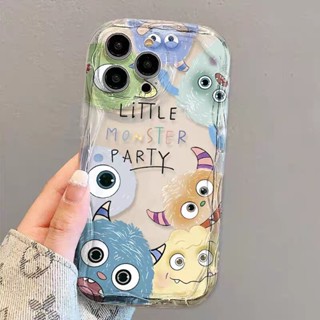 เคสโทรศัพท์มือถือใส แบบนิ่ม ลายมอนสเตอร์ สําหรับ ไอโฟน 14 13 12 11 Pro MAX Mini 6 6S 7 8 Plus X XS MAX XR SE