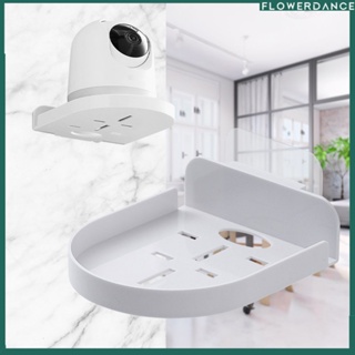 [read Stock] Camera Stand Free-punch Projector Bracket Home Monitoring Stands Punch Free Wall Mounting Bracket flower