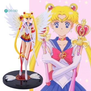 ฟิกเกอร์ PVC รูปปั้น Tsukino Usagi แบบสร้างสรรค์ สําหรับเก็บสะสม