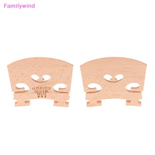 Familywind&gt; สะพานไวโอลิน ไม้เมเปิ้ล 50x40x5 มม. อุปกรณ์เสริม สําหรับเครื่องดนตรี 4 4-3 4