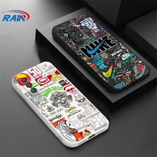 เคสโทรศัพท์มือถือ ซิลิโคนนุ่ม ลายกราฟฟิตี้ฮิปสเตอร์ สีรุ้ง สําหรับ Samsung A24 A14 A04E A04S A04 A13 A03 A03S A23 A22 A20 A30 A12 A02S A11 A51 A71 A30 A50 A52 A20S A10S M12