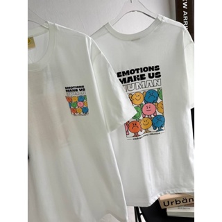 เสื้อยืด Unisex Cozy พร้อมส่งในไทย 🧸 Cotton T-Shirt, 100% Cotton TAS Emotions