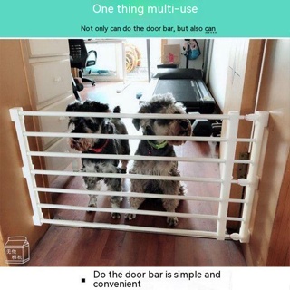 Enoughome รั้วประตูบันได ถอดออกได้ ไม่ต้องเจาะรู สําหรับสัตว์เลี้ยง สุนัข ใช้ในครัวเรือน