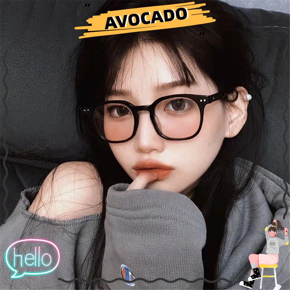 avocarr-แว่นสายตาสั้น-ยอดนิยม-สไตล์เกาหลี-แว่นตาบลัชออน-แว่นตา