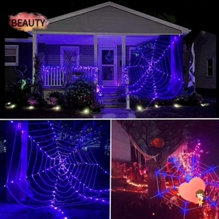 Beauty โคมไฟ LED รูปบ้านผีสิง เรืองแสง กันน้ํา สําหรับตกแต่งปาร์ตี้ฮาโลวีน