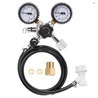 [พร้อมส่ง] วาล์วควบคุมแรงดันเบียร์ CO2 0-3000 PSI