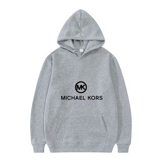 เสื้อกันหนาว มีฮู้ด แบบสวมหัว ลาย Michael Kors สไตล์วินเทจ โอเวอร์ไซซ์ แฟชั่นสําหรับผู้ชาย และผู้หญิง 2023