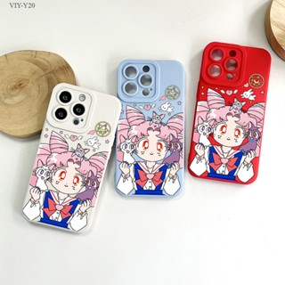 VIVO Y20 Y20i Y20S G Y12S Y12A Y17 Y15 Y12 Y16 Y19 Y91 Y95 Y91C Y1S 2021 เคสวีโว่ สำหรับ Sailor Moon เคส เคสโทรศัพท์