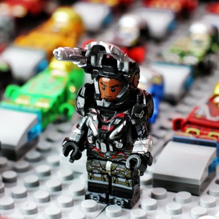 ของเล่นตัวต่อเลโก้ หุ่นยนต์ Iron Man Rescue Mecha 4 War ขนาดเล็ก เข้ากันได้กับ Lego Avengers WM723