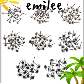 Emilee ลูกตาแก้วใส 3 4 5 6 7 8 9 10 มม. 20 ชิ้น ต่อถุง