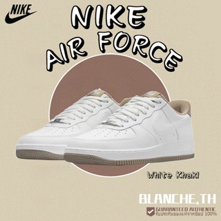 [ของแท้100%] Nike Air Force 1 Low "White khaki" DR9867-100 Sneakers