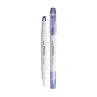 UNI ปากกาเน้นข้อความ 2 หัว สีม่วงอ่อน รุ่น PROPUS PUS-103T